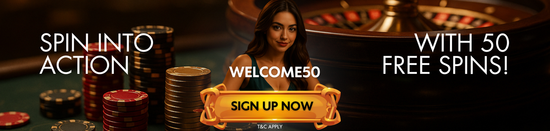Welcome mobile slider