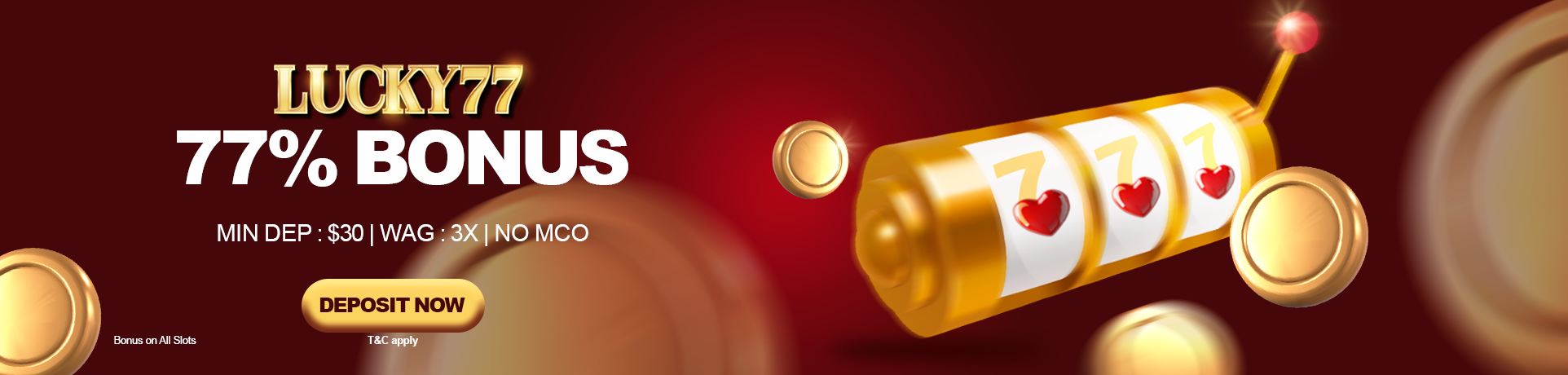 Welcome mobile slider